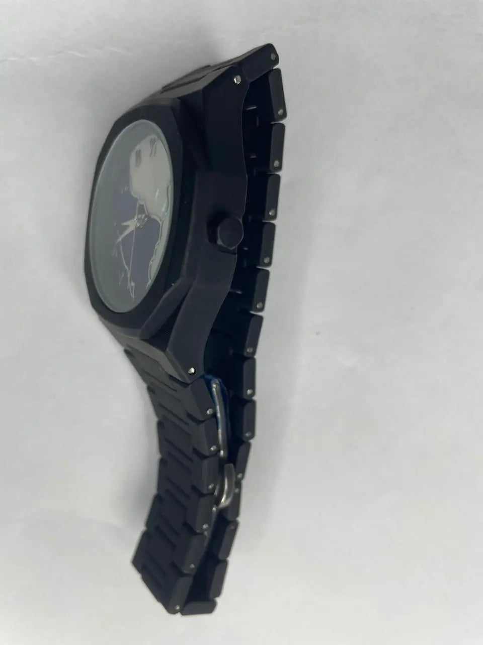 Aura watch/Classic Blue and White Clean shade/ Premium Blue and White Look/smart and xtylish/modern Blue & white Finish/sleek and timeless/ Luxury in Blue & White HADI HUB